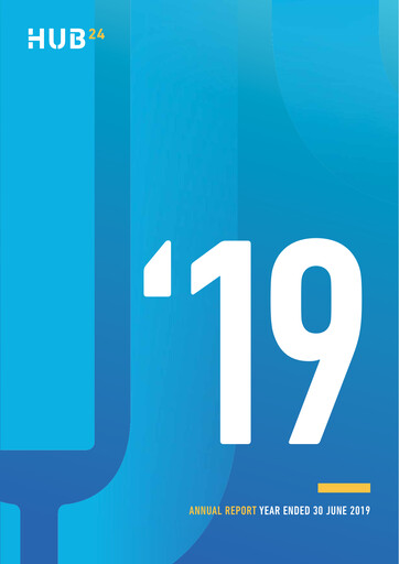 Thumbnail HUB24 Limited Annual Report 2019