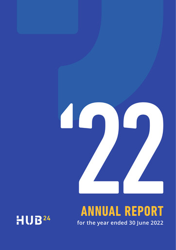 Thumbnail HUB24 Limited Annual Report 2022