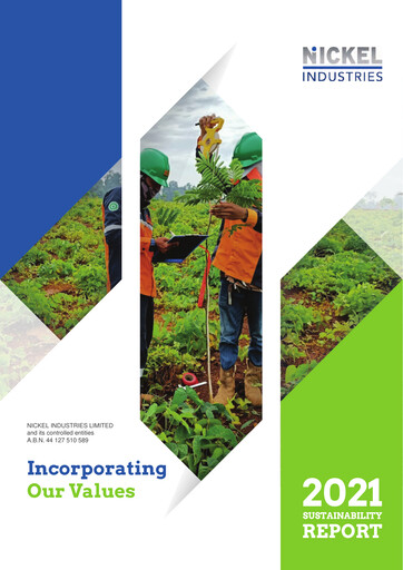 Vorschaubild Nickel Industries Limited Nachhaltigkeitsbericht 2021