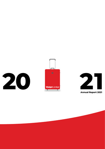 Thumbnail Webjet Limited Annual Report 2021