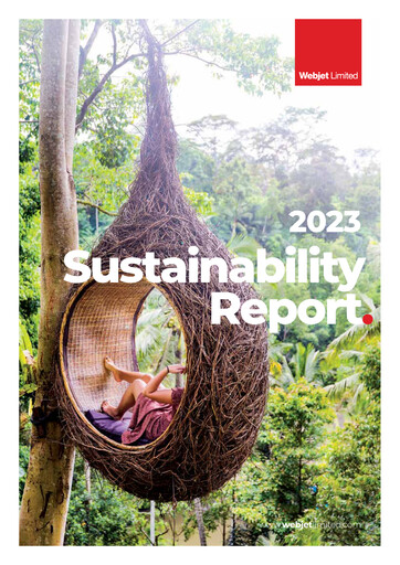 Thumbnail Webjet Limited Sustainability Report 2023