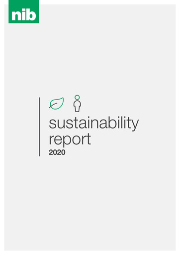 Thumbnail nib holdings limited Sustainability Report 2020