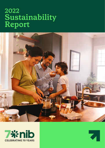 Thumbnail nib holdings limited Sustainability Report 2022