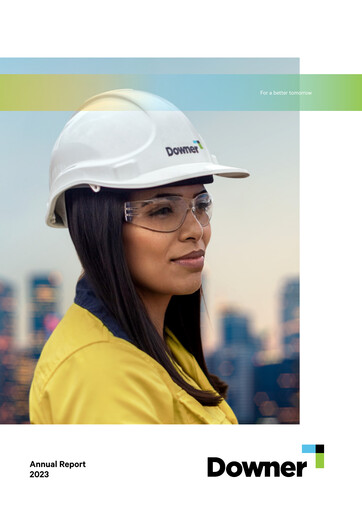 Thumbnail Downer EDI Limited Annual Report 2022-2023