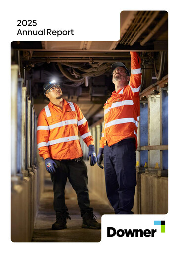 Thumbnail Downer EDI Limited Annual Report 2024-2025