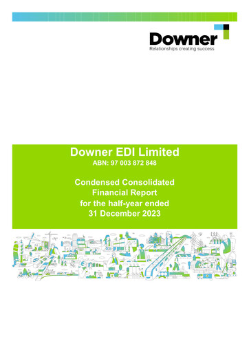 Thumbnail Downer EDI Limited Half-year Report 2023-2024-h1