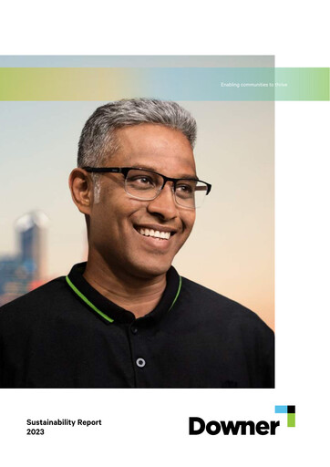 Vorschaubild Downer EDI Limited Nachhaltigkeitsbericht 2022-2023