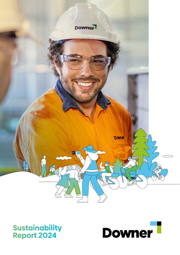 Vorschaubild Downer EDI Limited Nachhaltigkeitsbericht 2023-2024