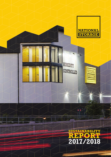 Thumbnail National Storage REIT Sustainability Report 2017-2018