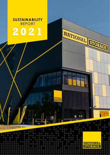 Thumbnail National Storage REIT Sustainability Report 2021