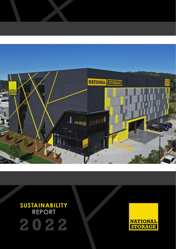 Thumbnail National Storage REIT Sustainability Report 2022