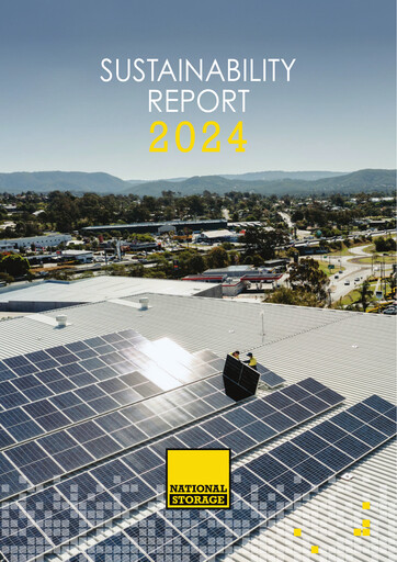 Thumbnail National Storage REIT Sustainability Report 2024