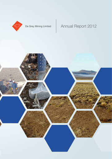 Thumbnail De Grey Mining Annual Report 2012