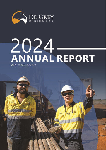 Thumbnail De Grey Mining Annual Report 2024