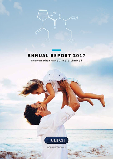 Thumbnail Neuren Pharmaceuticals Annual Report 2017