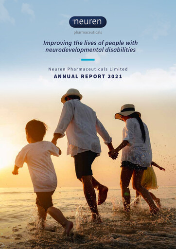 Thumbnail Neuren Pharmaceuticals Annual Report 2021