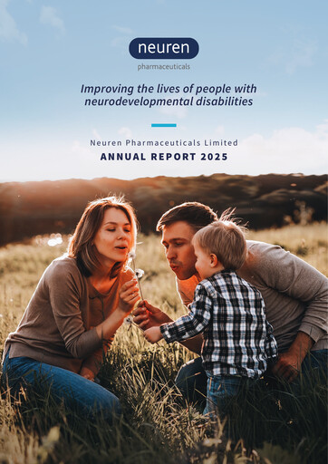 Thumbnail Neuren Pharmaceuticals Annual Report 2025