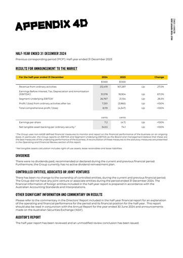 Thumbnail Guzman y Gomez Half-year Report 2024-2025-h1