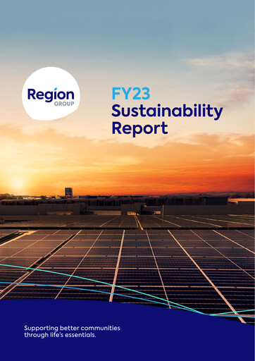 Thumbnail Region Group Sustainability Report fy2023