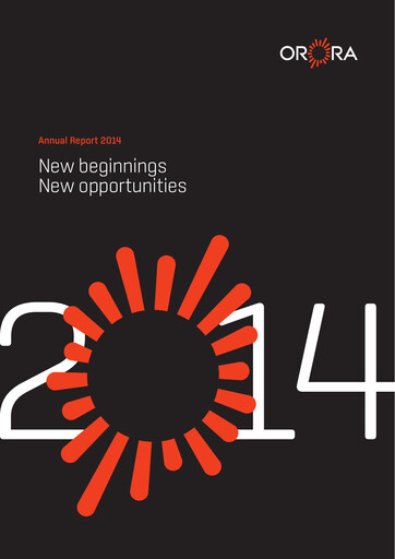 Thumbnail Orora Limited Annual Report 2014