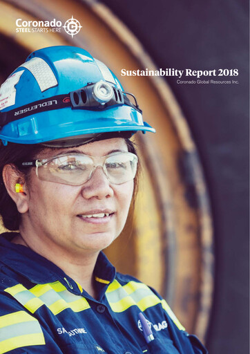Thumbnail Coronado Global Resources Sustainability Report 2018
