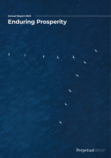 Vorschaubild Perpetual Limited Jahresbericht 2023