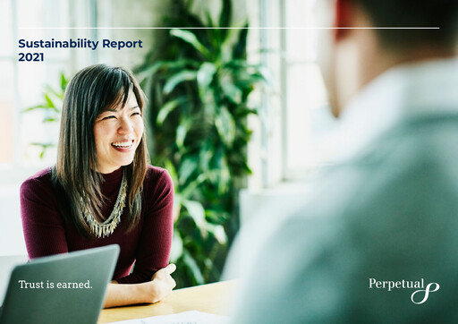 Vorschaubild Perpetual Limited Nachhaltigkeitsbericht 2021