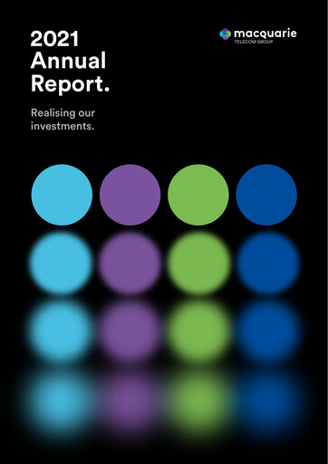 Miniature Macquarie Technology Group Rapport annuel 2021