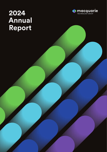 Miniature Macquarie Technology Group Rapport annuel 2024