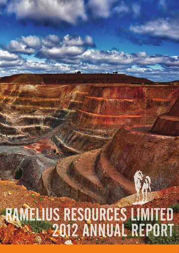 Thumbnail Ramelius Resources Annual Report 2012