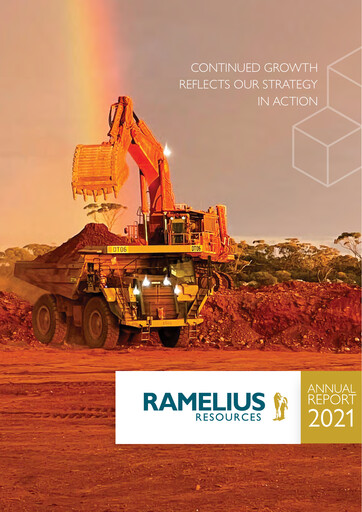 Thumbnail Ramelius Resources Annual Report 2021