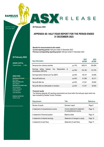 Thumbnail Ramelius Resources Half-year Report 2024-h1