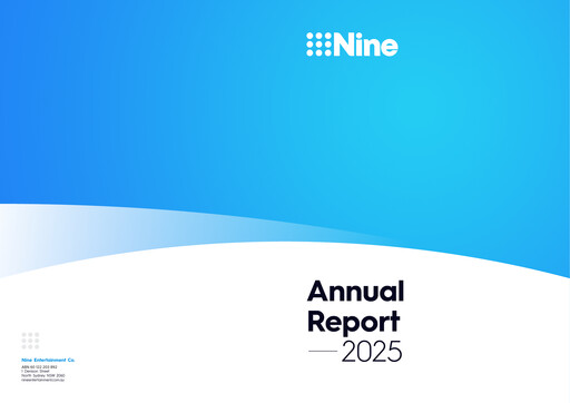 Thumbnail Nine Entertainment Co. Holdings Annual Report 2025