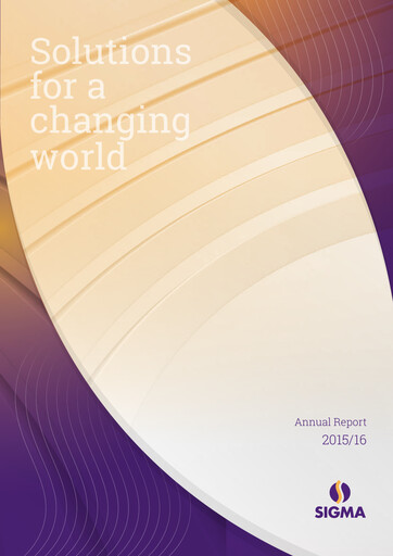 Thumbnail Sigma Healthcare Annual Report 2016