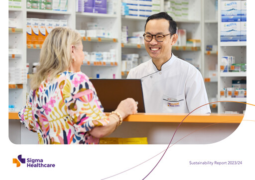 Vorschaubild Sigma Healthcare Nachhaltigkeitsbericht 2024