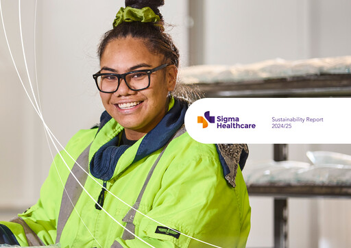 Vorschaubild Sigma Healthcare Nachhaltigkeitsbericht 2025