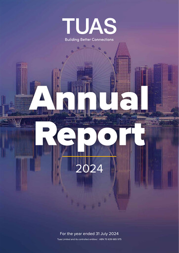 Thumbnail Tuas Limited Annual Report fy2024