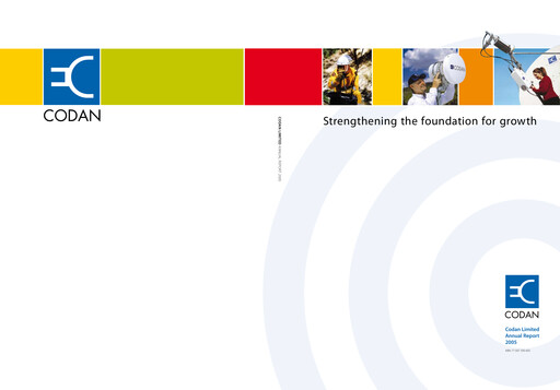 Thumbnail Codan Limited Annual Report 2005
