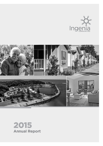 Thumbnail Ingenia Communities Group Annual Report 2015