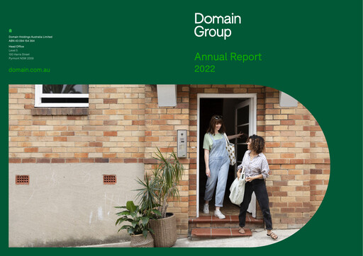Thumbnail Domain Holdings Australia Annual Report 2022