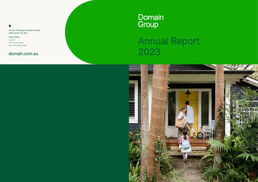 Thumbnail Domain Holdings Australia Annual Report 2023