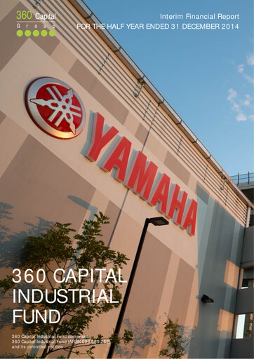 Vorschaubild Centuria Industrial REIT Finanzbericht 2015-h1