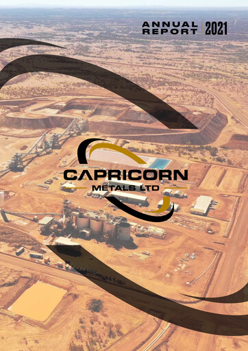 Thumbnail Capricorn Metals Annual Report 2020-2021