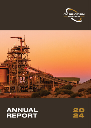 Thumbnail Capricorn Metals Annual Report 2024