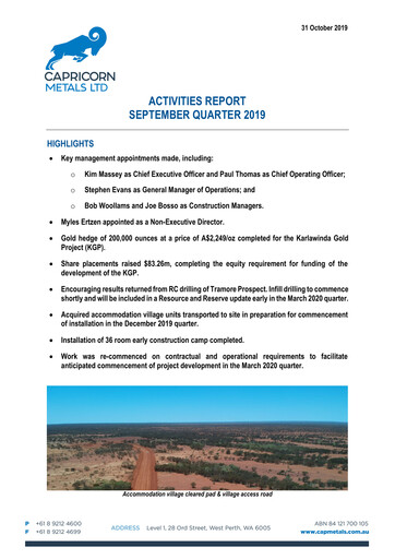 Thumbnail Capricorn Metals Quarterly Report 2019-2020-q1