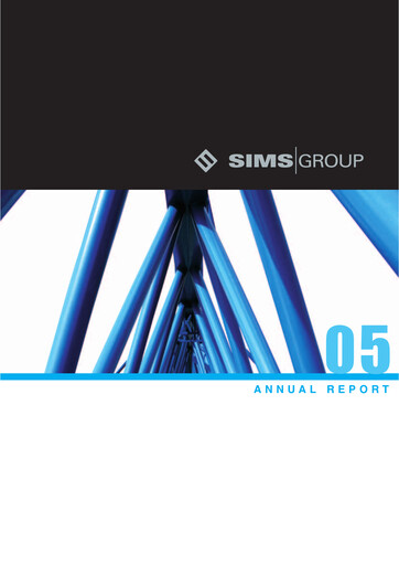 Thumbnail Sims Limited Annual Report 2004-2005
