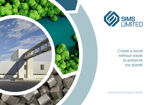 Thumbnail Sims Limited Sustainability Report 2019-2020