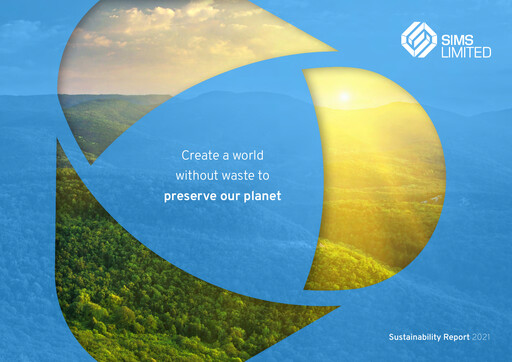 Thumbnail Sims Limited Sustainability Report 2020-2021