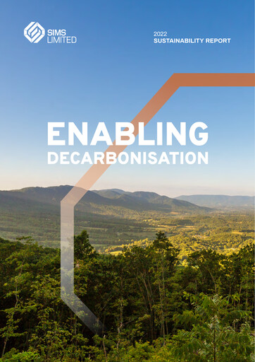 Thumbnail Sims Limited Sustainability Report 2021-2022