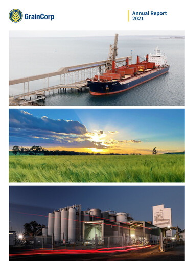 Thumbnail GrainCorp Annual Report 2021
